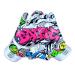 Battle Sports Graffiti Football Receiver Gloves M Adult