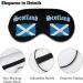 Vintage Scotland Flag Sleep Mask - Adjustable Eye Cover for Sleeping and Travel - Buy Online on GoSupps.com