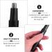 Buy Electric Nose Hair Trimmer Set - Effective Personal Care Tool for Sideburns & Nose Hair Removal | International Shipping Available - Buy Online on GoSupps.com