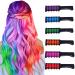 Hair Chalk for Girls Kids Temporary Bright Hair Color,Hair Chalk Comb Washable Non-Toxic Hair Dye Halloween Christmas Birthday Parties Girls Gift for 1 2 3 4 5 6 7 8 9 10 Year Old Girl (6 Colors)