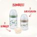 Nuk Nature Start Set - 2 Temperature Control Bottles (150ml & 260ml) + Pacifier for 0-6 Months - Multi-Colored - Buy Online on GoSupps.com