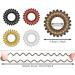 Spiral Hair Ties Coil Hair Bands Phone Cord Hair Ties Spiral Ponytail Holders Multicolor Hair Accessory Set for Women Girls - Buy Online on GoSupps.com
