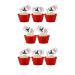18 Stand Up Polar Express Christmas Ticket Themed Edible Wafer paper Cake Toppers Decorations