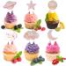 24Pcs Pink Space Cupcake Toppers for Girl - Buy Online on GoSupps.com