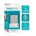 VELCRO Brand HANGables Removable Wall Fasteners | Strong Adhesive Hold  Up to 7.5 kg / 16   lb (per set of 4) | Easy-to-Remove from Wall  Firm Hold to Frame or Mirror | 1   x 3in strips  8 sets  White Large Strips 8 Sets