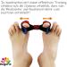 ValgoFit Toe Separator 6x - Hallux Valgus Relief with Ball Protection | Chemical-Free + Training Band & eBook - Buy Online on GoSupps.com