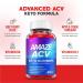 2 Pack Amaze ACV Keto Gummies - Apple Cider Vinegar Formula for Weight Loss - Vegan with Vitamin B12 & Beet - 120 Gummies - Buy Online on GoSupps.com