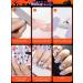 EBANKU 14 Sheets Cute Halloween Nail Polish Stickers for Girls & Women - Buy Online on GoSupps.com