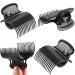 12 Black Hot Roller Clips for Women's Hair Styling - Replacement Claw Clips for Hair Curlers - Buy Online on GoSupps.com