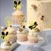 Bumble Bee Cupcake Toppers - 36 Glitter Bee Gender Reveal & Baby Shower Cake Decorations - Buy Online on GoSupps.com