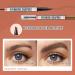  Netinpeater Microblading Waterproof Eyebrow Pencil 24 Hour Eyebrow Pen Brow Gel Included Hair Effect Eyebrow Pen Dark Brown - Buy Online on GoSupps.com