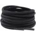 DELELE 2 Pair Round Waxed Shoelaces 1/8 Thick 31.50 Inch Dress Shoe Boot Laces - Black (80CM) - Buy Online on GoSupps.com