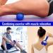 Laqwynkb Massage Roller & Hedgehog Ball Set - Self-Massage Scooter for Sore Muscles Back Legs Feet & Hands - 3 Piece Fascia Ball Kit - Buy Online on GoSupps.com