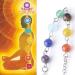 Tiger Eye Healing Crystal Pendulum for Chakra Balance and Divination - Buy Online on GoSupps.com