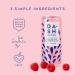 Dash Water Raspberry & Mango - 24 x Flavoured Sparkling Spring Water NO Sugar NO Sweetener NO Calories - Infused with Wonky Fruit (12 Raspberry & 12 Mango x 330ml cans) - Buy Online on GoSupps.com