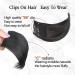 LNERATO 4 PCS Synthetic Hair Toppers for Women - Invisible Clips, Thinning Hair Solution - Black (1B) - Double 4 inch and Double 8 inch - Hair Volume Enhancer - Buy Online on GoSupps.com