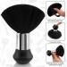 NICEMOVIC Hair Cutting Cape & Accessories - Professional Barber Supplies with Neck Duster & Brush for Salon Styling (Black - Buy Online on GoSupps.com