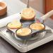 DELURA Saucepan 4 Holes Egg Frying Pan Multifunction Hamburger Steak Pan Wooden Handle Cooking Pan Cooking Utensils Wok - Buy Online on GoSupps.com