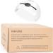NAILGIRLS 48W Portable Gel UV LED Nail Lamp - Professional Salon Curing Lamp with 3 Timer Modes - Smart Sensor - White - Buy Online on GoSupps.com