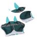 Horse Fly Mask Horse Eye Mask Extended View Mosquito Protection Removable for Horses S Blue Green - Buy Online on GoSupps.com