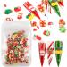 FEIlei 1Bag Resin Christmas Charms Christmas Flatback Decoration Ornaments for Nail Art Craft Making DIY Crafts - Buy Online on GoSupps.com