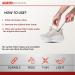Kids Carbon Fiber Insoles for Toe Walking - Rigid Shoe Inserts for Toddlers & Big Kids - Correct Tiptoe Walking - Size Little Kid 9.5 - 1 Pair - Buy Online on GoSupps.com