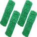 Time to Sparkle 4pcs Crochet Tube Top Crochet Tutu Infant Dress Baby Girls Skirt Pettiskirt 1.5"x6" Emerald 4x15cm Emerald
