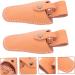 Minkissy 6 pc Garden Shear Belt Pocket Holster - Leather Tool Holder for Garden Clips - Durable Cowhide Belt Pouch - Buy Online on GoSupps.com