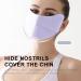 Kixolazr UV Protection Masque - Breathable UV Protection Ice Silk Face Masque - Reusable Sun Shield Face for Women 3D Eye Protection for Fishing Hiking Cycling Purple - Buy Online on GoSupps.com