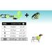 Shop Patented Bike & Dog Leash Set - XS Yellow Dog Harness & 3-Ring Dishes for Cycling Adventures - Buy Online on GoSupps.com