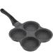 aorom 4 Hole Non Stick Aluminum Pancake Omelet Hamburger Egg Pan Skillet Breakfast Maker Kitchen Utensils/361 - Buy Online on GoSupps.com