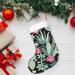 Ffexs Marble Velvet Christmas Socks - One Size Cactus Design for New Year & Holiday Cheer - Shop Internationally Now! - Buy Online on GoSupps.com