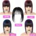 Bangs Human Hair with Bangs for Women Fringe Clip in Bangs Hair Pieces with Thining Hair Thick Hairpieces Adding Extra Hair Extensions Bangs Hair Clip(Color:Blue) 8 inches Blue - Buy Online on GoSupps.com