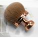 Mushroom Head Makeup Brush - Soft Loose Powder Brush with Rose Gold Electroplated Handle for Blush & Powder | Portable & Versatile - Buy Online on GoSupps.com