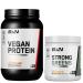 BARE PERFORMANCE NUTRITION BPN Vegan Oatmeal Cookie Protein + Strong Greens Pineapple Coconut Bundle