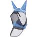 Harrison Howard Caremaster Pro Luminous Horse Fly Mask - Large Eye Space Long Nose & Ears UV Protection for Thoroughbred - Aquamarin (M) - International Shipping Available - Buy Online on GoSupps.com