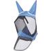 Harrison Howard Caremaster Pro Luminous Horse Fly Mask - Large Eye Space Long Nose & Ears UV Protection for Horses - Voodoo Blue | Shop Internationally - Buy Online on GoSupps.com