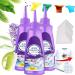 DENGWANG Urcstyle Stain Remover Urcstyle Laundry Stain Remover Active Enzyme Laundry Stain Remover Active Enzyme Detergent Stain Remover Laundry Stain Quik Sure (3PCS Purple)