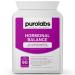 Purolabs Premenstural Supplement for Women - PMS Support - Perimenopause Vitamins - Hormone Balance with Magnesium & Vitamin B6 - Vegan - No Fillers - 90 Capsules