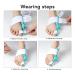 Buy Adjustable Bale Rail - Hallux Valgus Corrector & Pain-Relieving Orthopedic Toe Device - Green & White - Buy Online on GoSupps.com