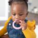 Dr. Brown's Flexees Friends Silicone Teether Purple Octopus - 3 Pack Pink White - BPA Free - 3m - Buy Online on GoSupps.com