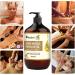 Sore Muscle Massage Oil 251ML - Pure Ginger & Mugwort Essential Oil Blend for Warming, Repelling Cold, and Relaxing Active Body Relief - Buy Online on GoSupps.com