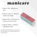 Manicare 4 Way Buffing Block for Nails - Removes Ridges, Creates High Gloss Shine - Easy to Use Manicure Tool - 1 Count - Buy Online on GoSupps.com