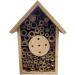 4 x Wooden Bee Butterfly & Insect Hotel Hanging Shelter Garden Nesting Habitat Box Weather Resistant - Buy Online on GoSupps.com
