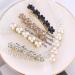 CLSSLVVBN Elegant Pearl Spring Hair Clips Pin For Women Girls Versatile Hairpins For Any Occasion Girls Elegant Barrettes Hairpins E8407White Diamonds - Buy Online on GoSupps.com