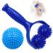 Gzcaiyun massage roller hedgehog ball massage roller set 1 piece of massage scooter with 1 massage ball for legs back arm shoulders