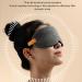 3D Contoured Sleep Mask for Side Sleepers - Noise Cancelling Eye Cover with Adjustable Strap & Breathable Fabric - Buy Online on GoSupps.com