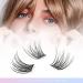 LANKIZ DIY Lash Extension Kit - 32pcs Faux Mink Cluster Lashes Starter Kit with Super Hold Bond and Seal Glue - Individual Featherlight DIY Lash Extensions at Home - 12+14mm Mix C Curl - Buy Online on GoSupps.com