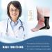 Buy Neuropathy Compression Socks for Men & Women - Ankle Sleeve Relief for Plantar Fasciitis & Foot Pain (L/XL Skin) | International Shipping Available - Buy Online on GoSupps.com