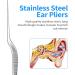 16PCS Stainless Spiral Ear Wax Removal Kit - Professional Ear Cleaner with Clean Brush and Metal Case - Buy Online on GoSupps.com